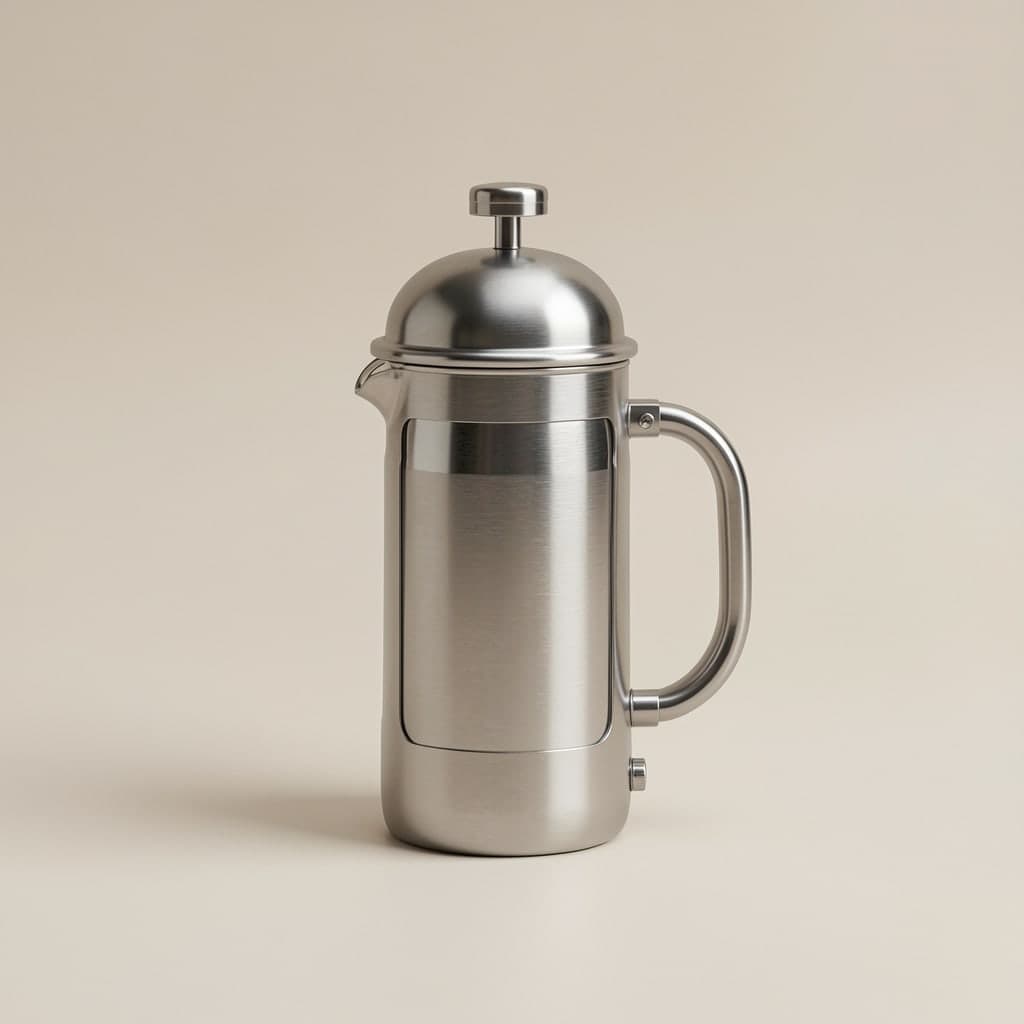 Steel French Press - View 1